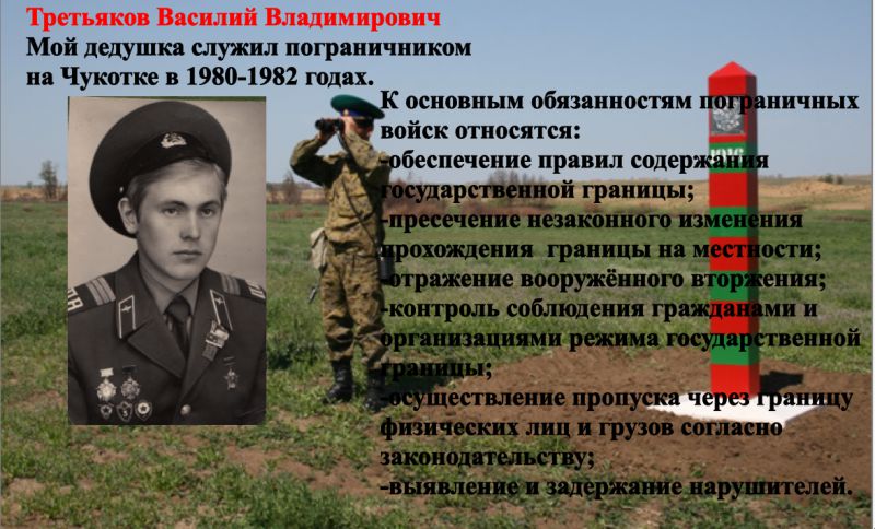 Мой дед пограничник стих Мой дед пограничник стих