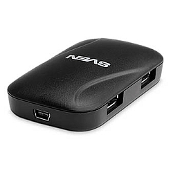 Компактный 4-портовый USB-концентратор SVEN HB-011 предназначен для одновременного подключения четырех USB-устройств к свободному USB-порту компьютера.